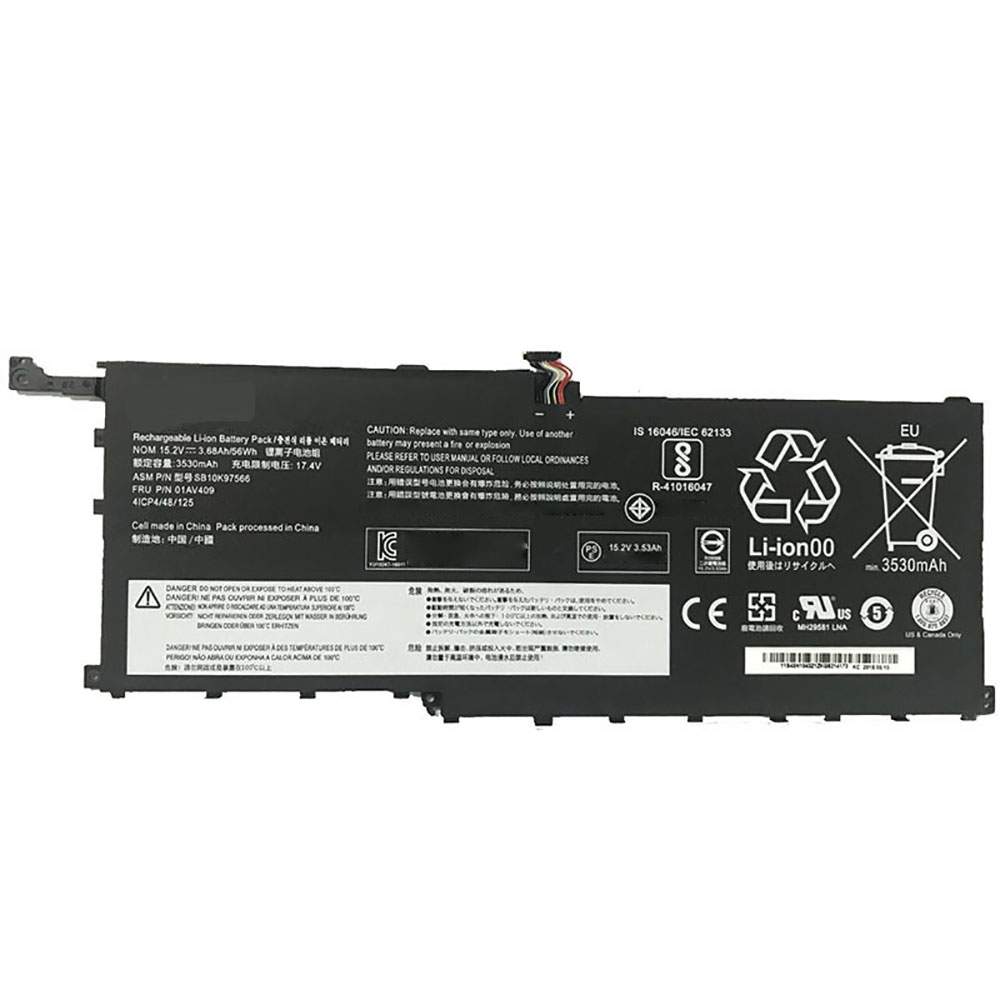 01AV409 for Lenovo X1 Yoga ThinkPad X1 Carbon 4th Gen