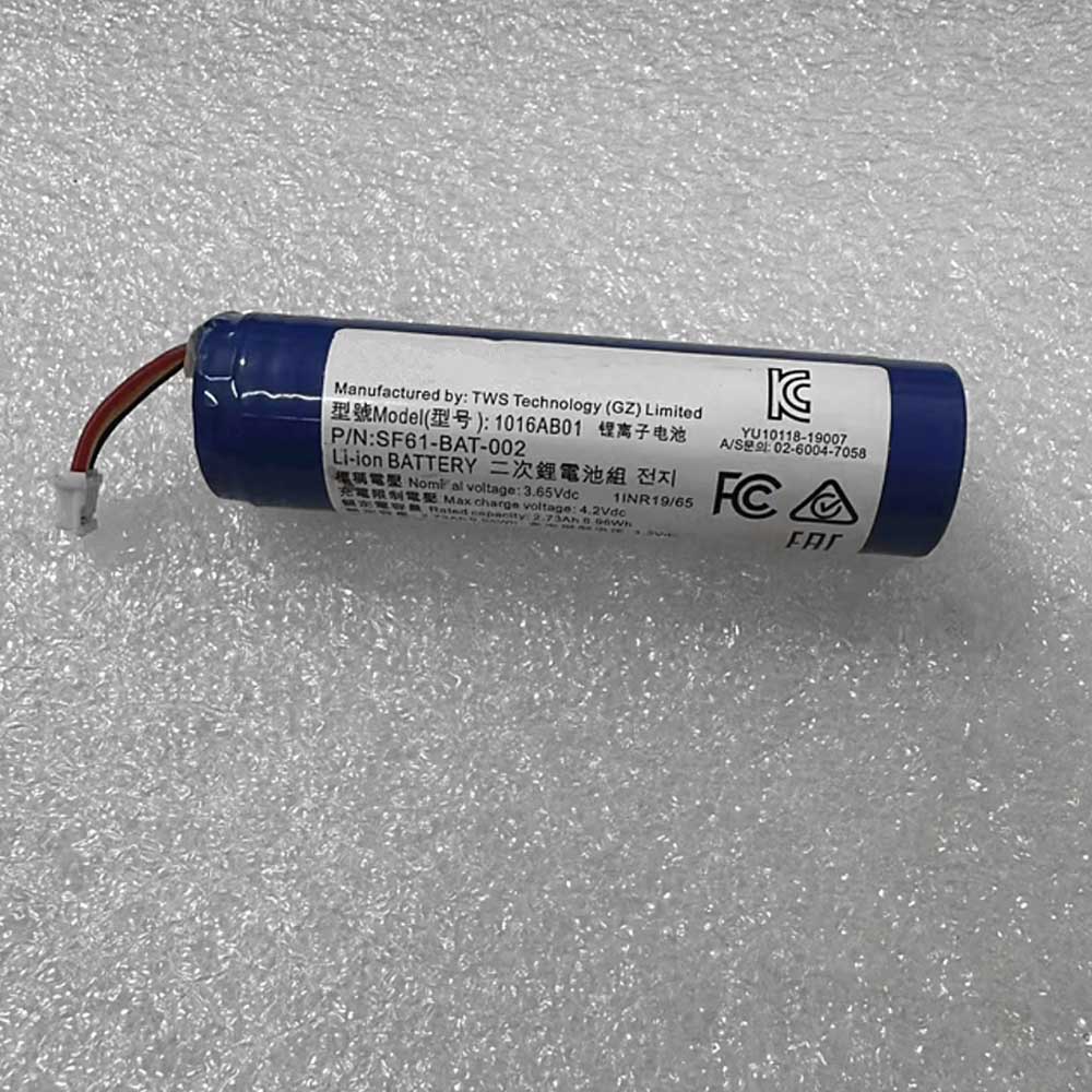 Batterie pour Honeywell SF61-BAT-002 1016AB01, 2730mAh 