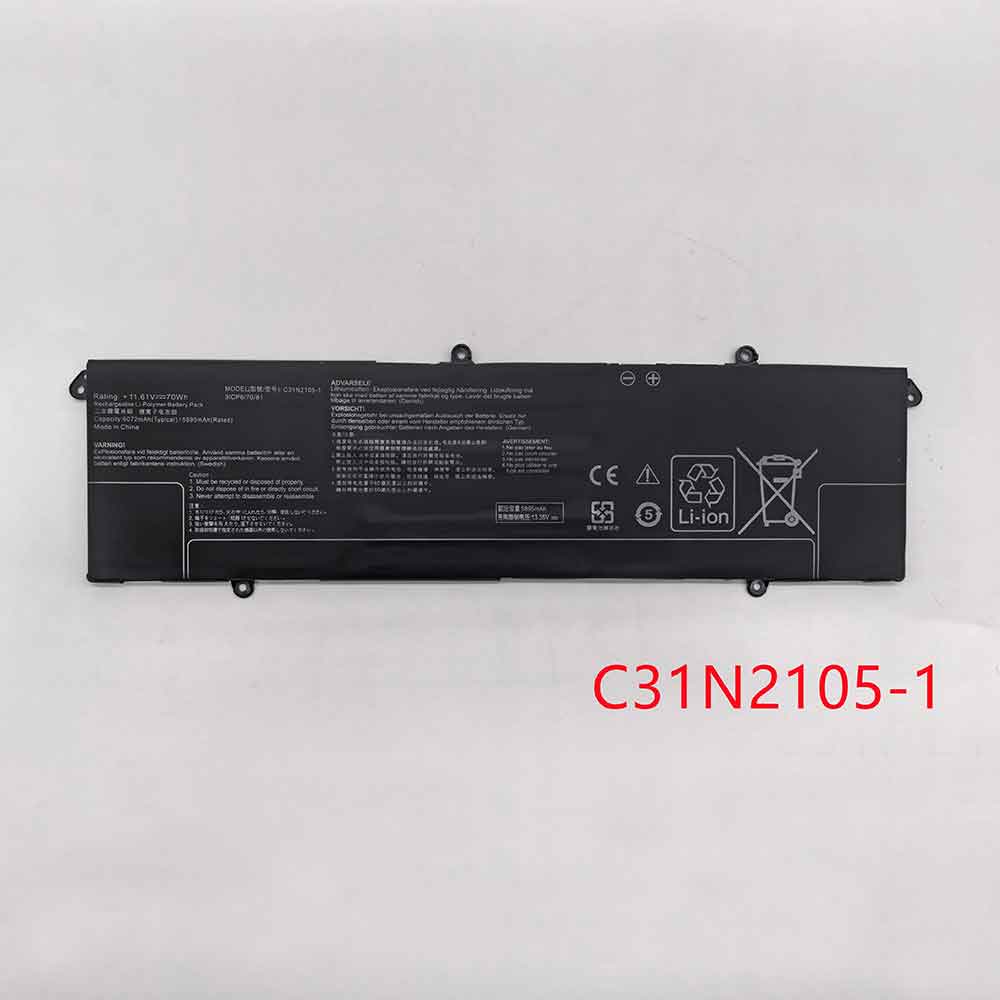 C31N2105-1 for Asus Creator Q530V Q540V