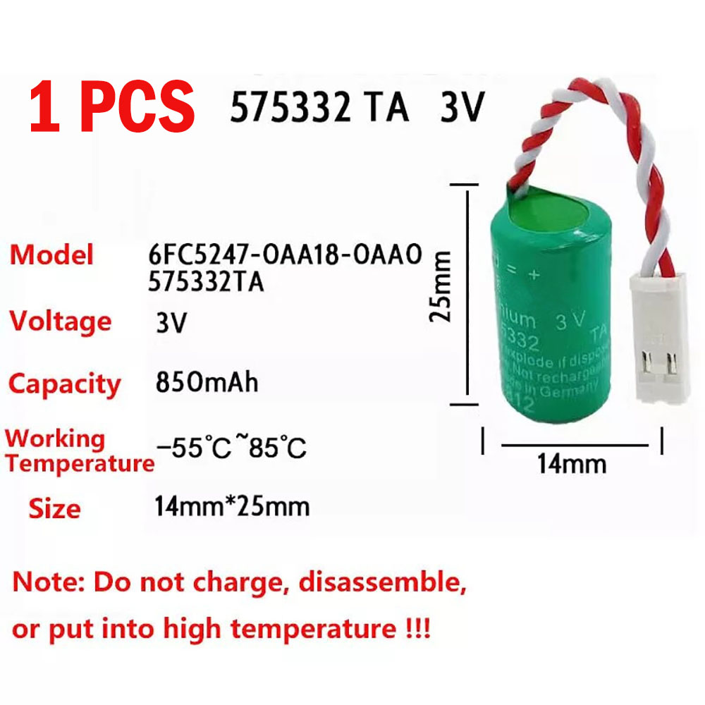 575332TA for Siemens 6FC5247-0AA18-0AA0