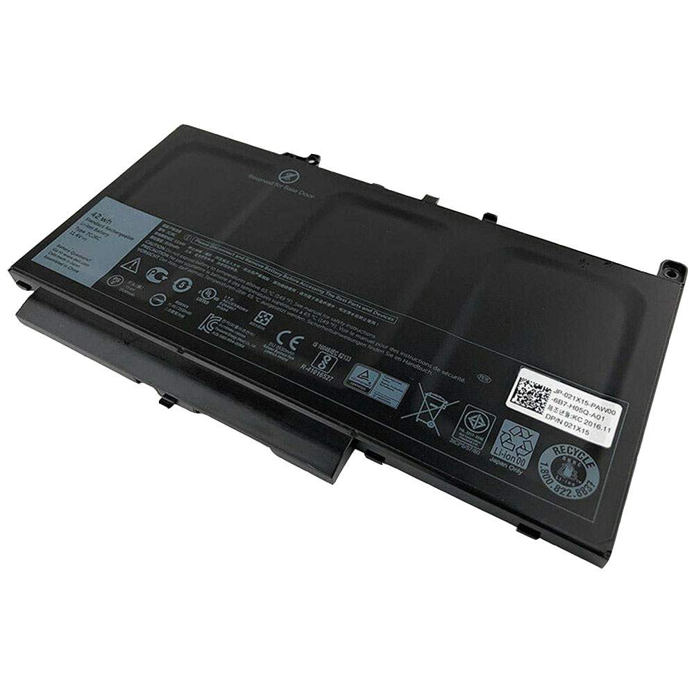 Dell 7CJRC Laptop accu batterij