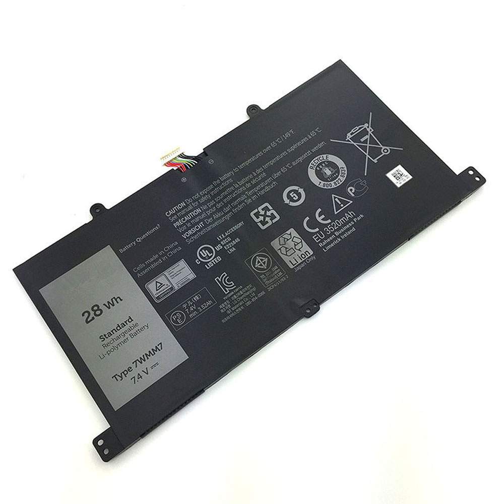 Dell 7WMM7 Tablet Accu batterij