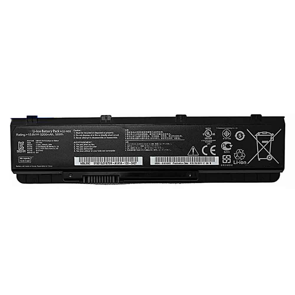 A32-N55 for Asus N45 N45E N45S N45F N45J N55 N55E N55S N75 N75E