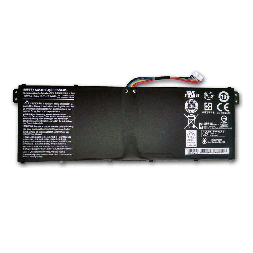 Acer AC14B13J Tablet Accu batterij