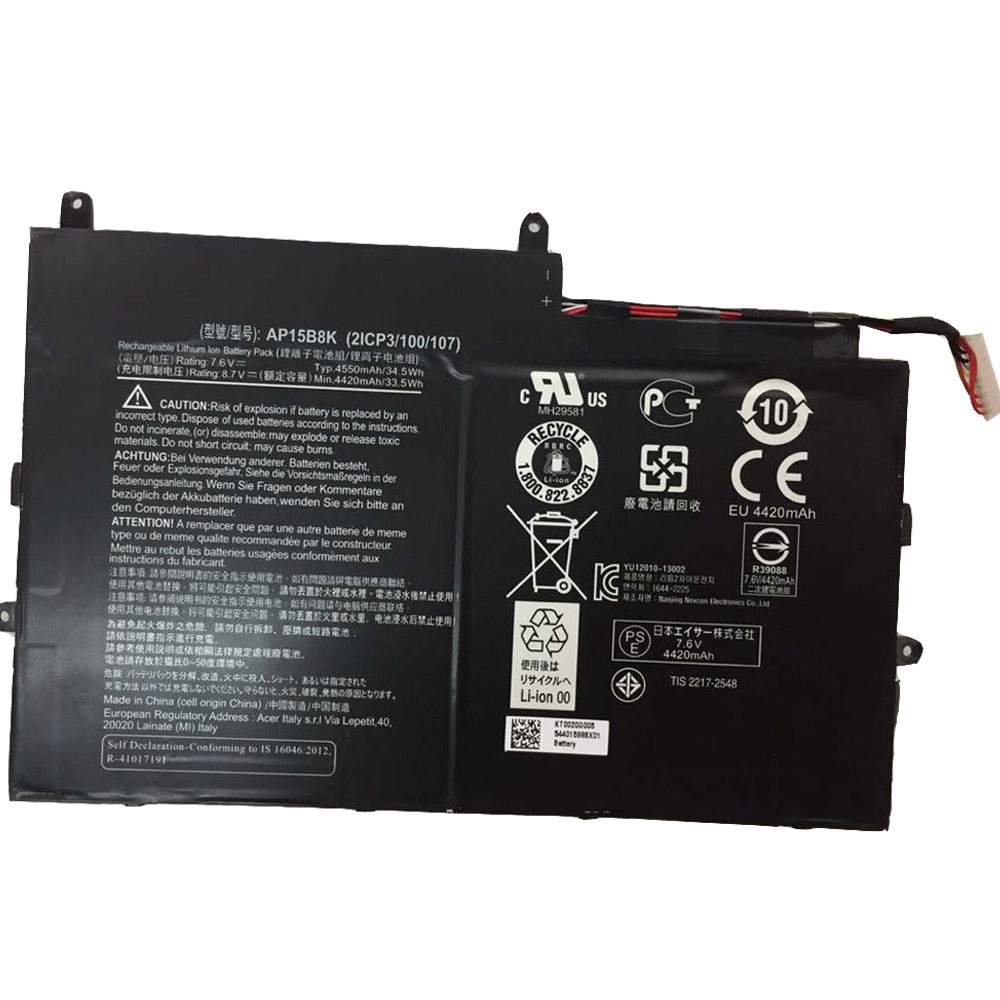 AP15B8K for Acer Aspire Switch 11 SW5-173 SW5-173P series