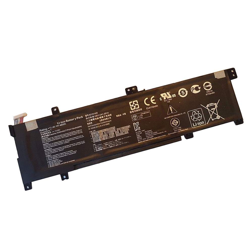 Batterie pour ASUS A501LB5200 K501U K501UX K501UB B31N1429, 48Wh 