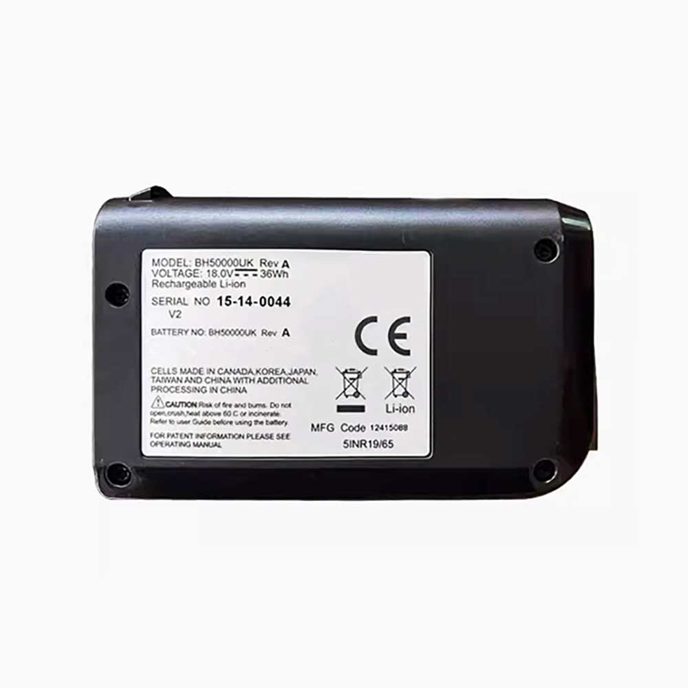 Batterie pour VAX BH50000UK Rev A BH50000UK, 2000mAh 