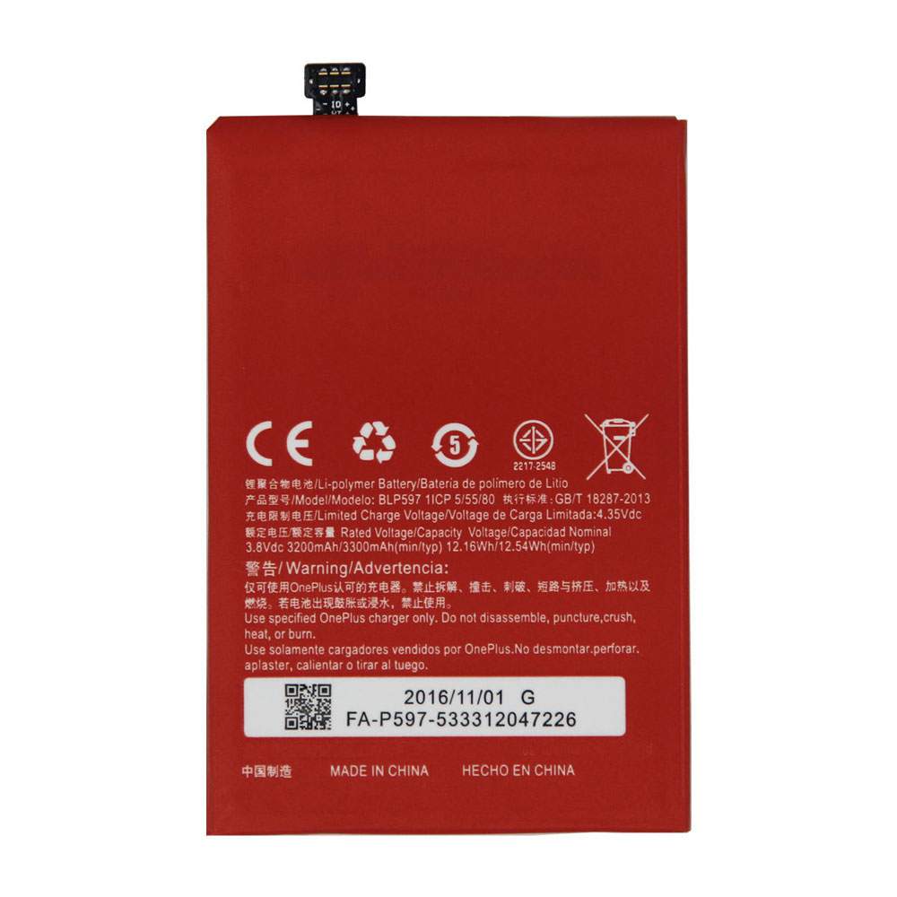OnePlus BLP597 Mobiele Telefoon Accu batterij