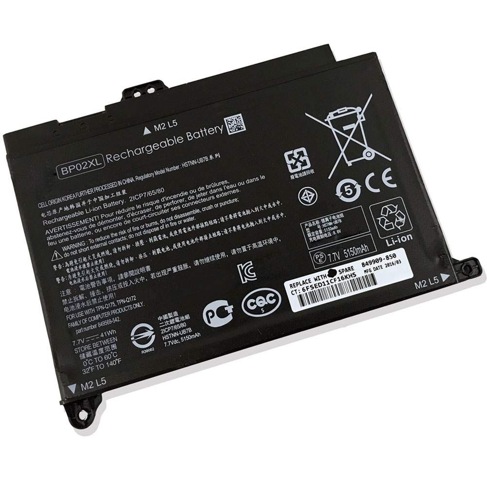 BP02XL for HP Pavilion Notebook PC 15 15-AU010WM 15-AU018WM