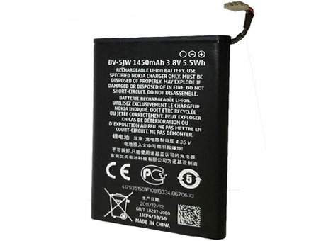 Batterie pour NOKIA Lumia 800 N9    BV-5JW, 1450MAH/5.5Wh 