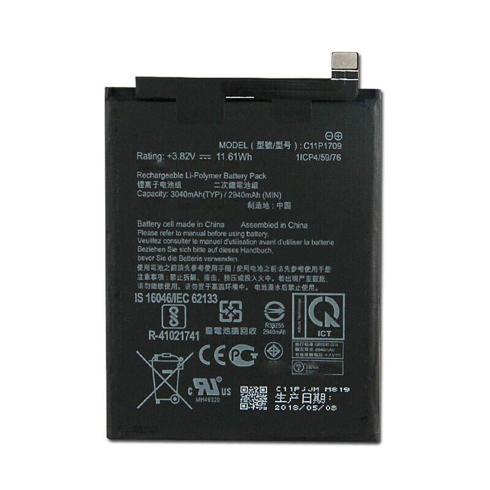ASUS C11P1709 Tablet Accu batterij