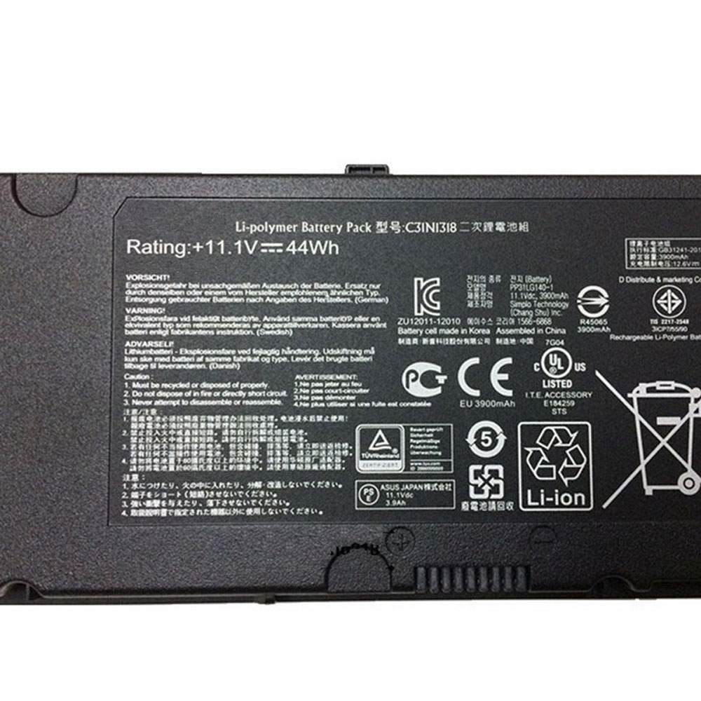 Asus Pro Essential PU301 PU301LA PU301LA-RO064G battery 