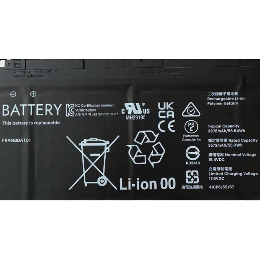 Framework Laptop 13 battery 