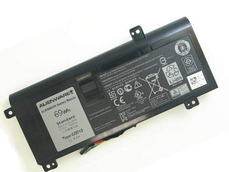 Batterie pour DELL Alienware 14 A14 M14X R3 

R4 69Wh 0G05YJ, 69Wh 