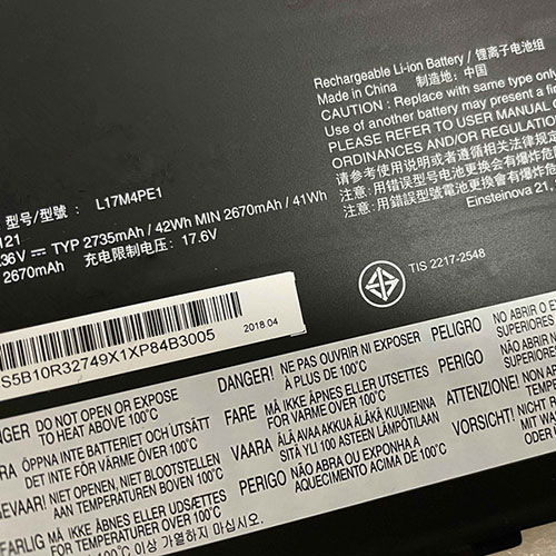 Lenovo IdeaPad 730S YOGA S730-13IWL battery 