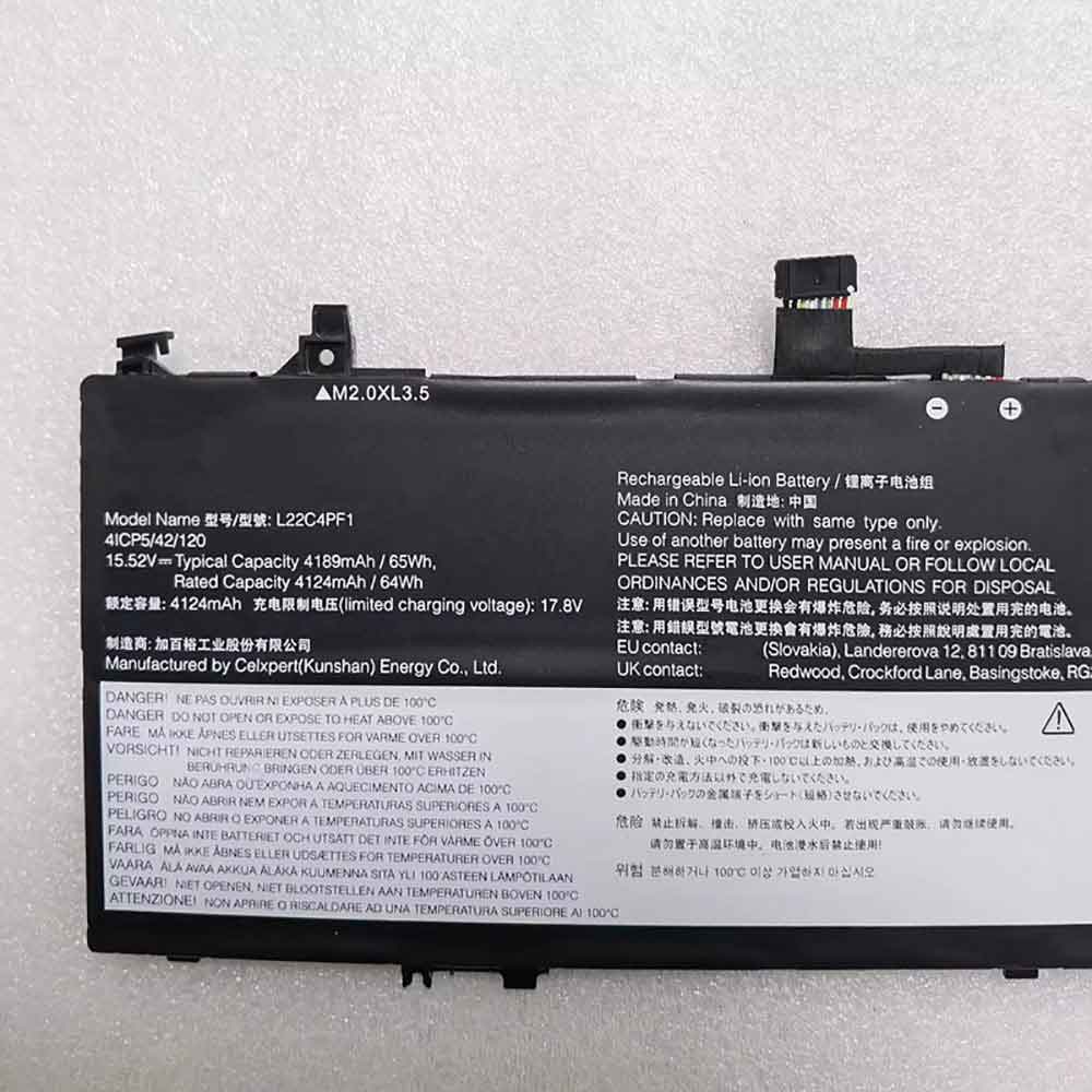 Lenovo Yoga Slim 6-14IRP8 6-14IRH8 7-14IMH9 battery 