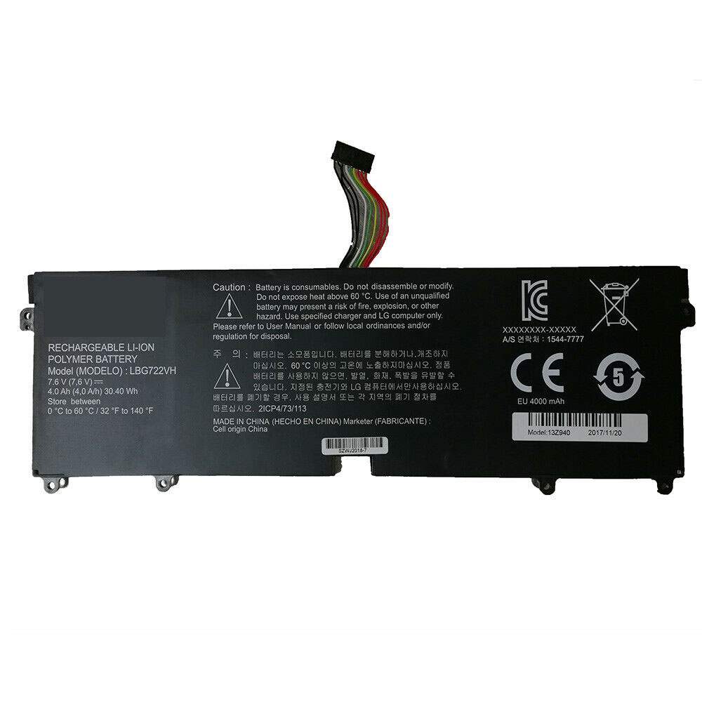 Lg LBG722VH Laptop accu batterij