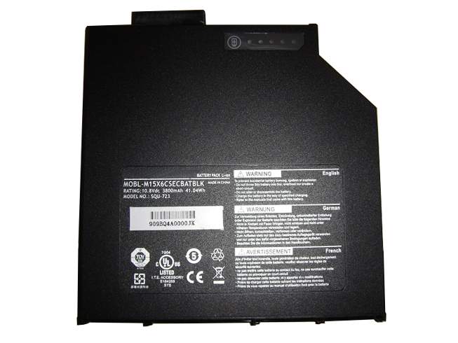 MOBL-M15X6CSECBATBLK for CD-ROM drive Battery for Dell Alienware M15X 