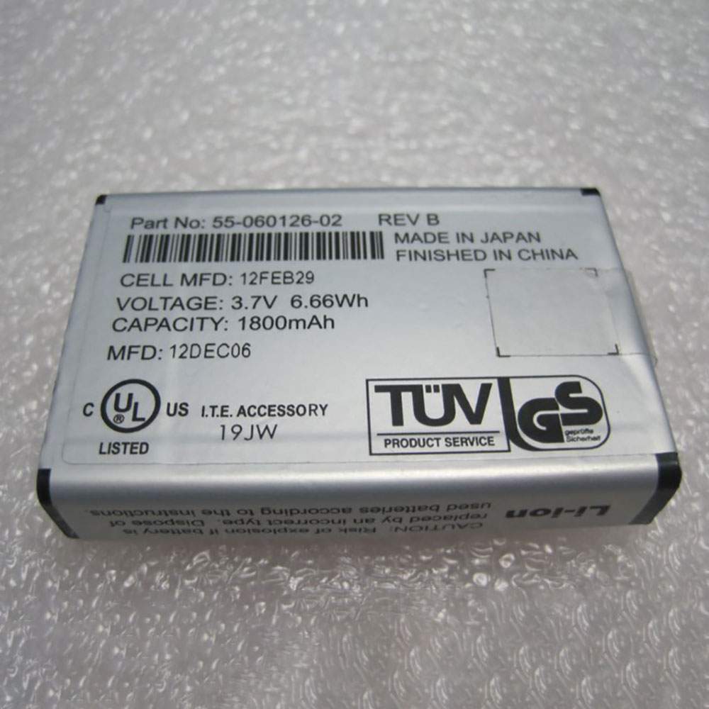 Motorola 55-060126-02 Barcode scanner Accu batterij