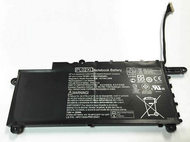 PL02XL for Hp Pavilion 11-n X360