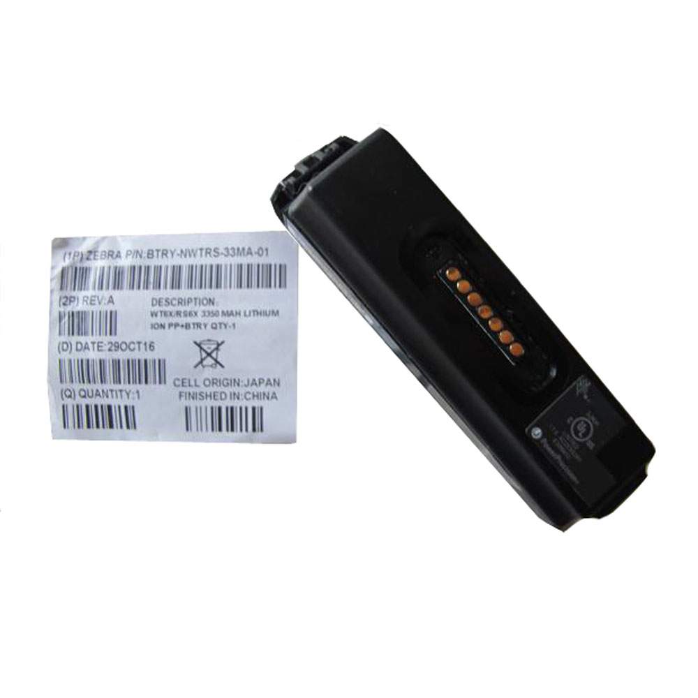 Batterie pour Zebra Symbol BTRY-NWTRS-33MA-01 BT000262A01 WT6000, 3350MAH 