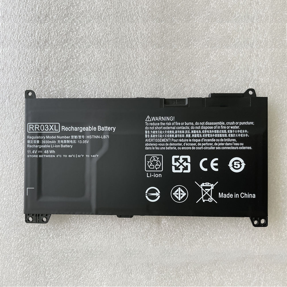 Batterie pour HP ProBook 430 440 450 455 470 G4 G5 RR03XL, 4210mAh 