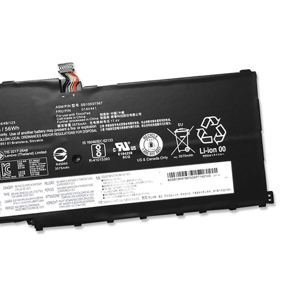 Lenovo Thinkpad X1 Yoga 14" Gen 2 Series battery 