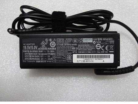 VGP-AC19V74 for Sony 45W Cord/Charger Vaio Tap 11 SVT1121B2E,SVT1121M9R PC