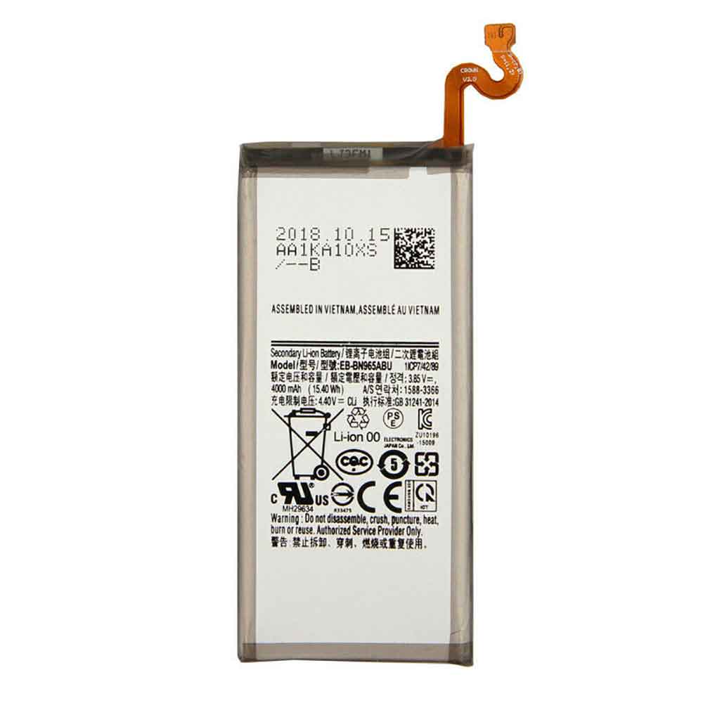 EB-BN965ABU for Samsung Galaxy Note 9 SM-N9600 N9600