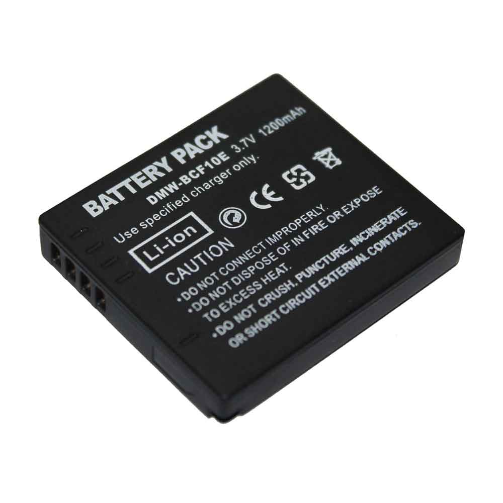 Batterie pour Panasonic CGA-S/106D/C/B/A DMW-BCF10E, 1200mAh 