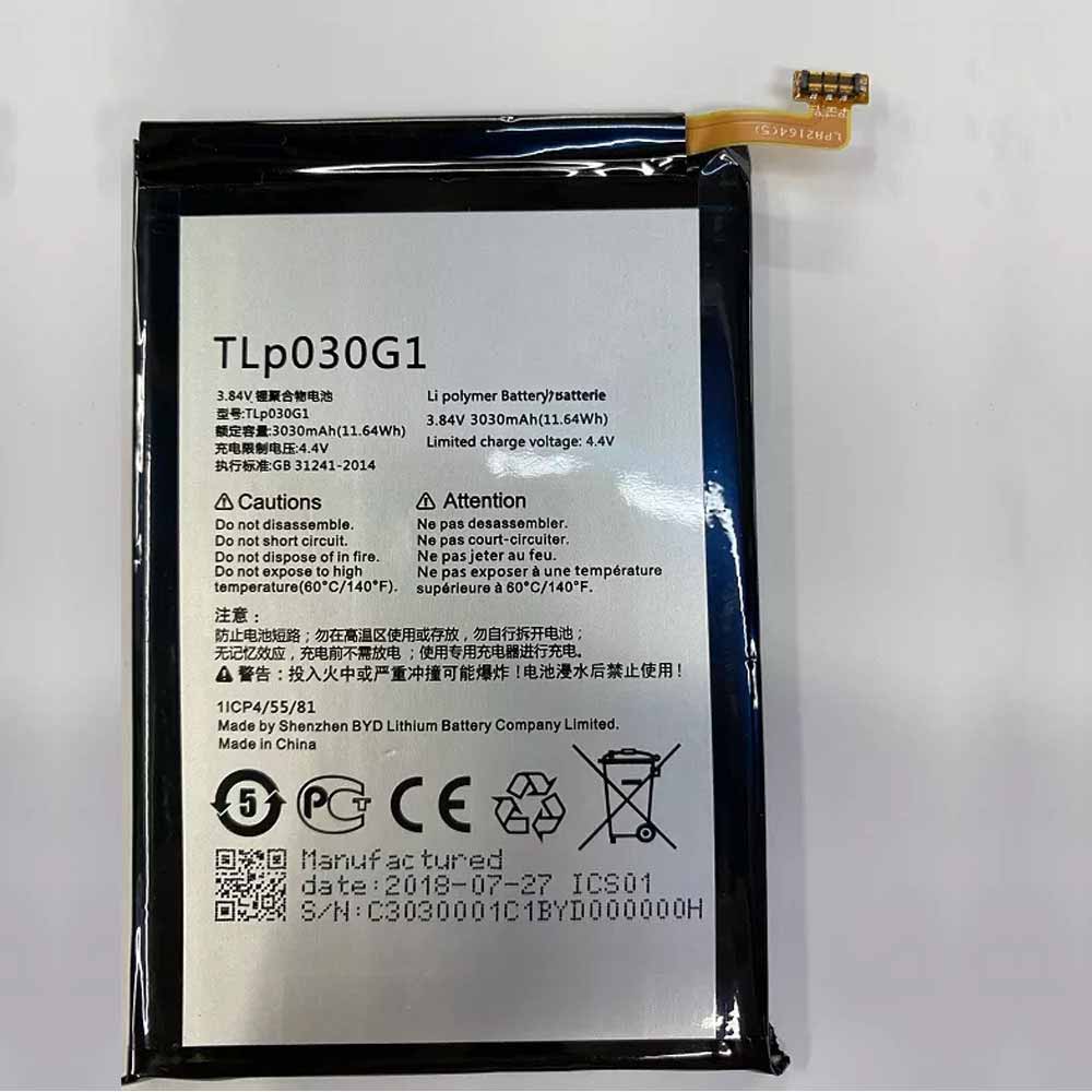 TCL TLP030G1 Mobiele Telefoon Accu batterij