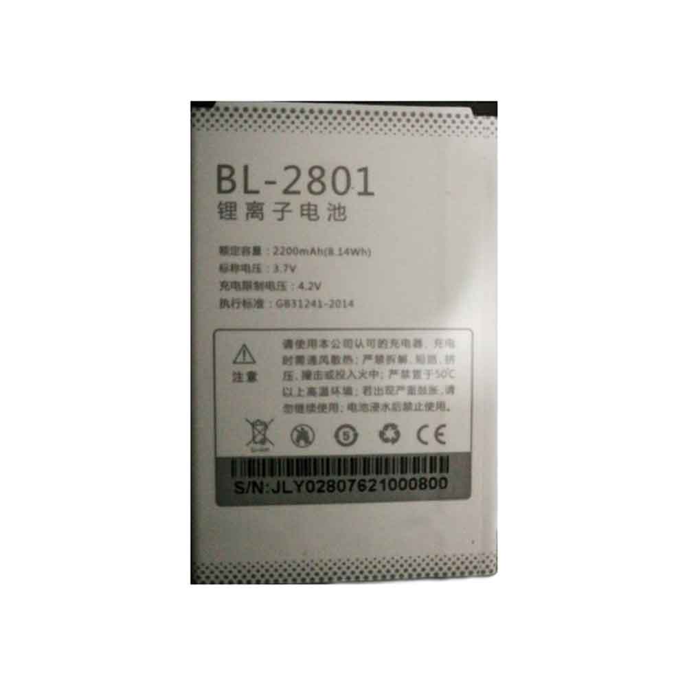 Batterie pour Doov X1 BL-2801, 2200mAh 